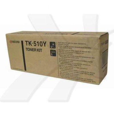 Kyocera TK-510Y, originálny toner, žltý