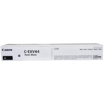 Canon C-EXV64Bk (5753C002), originálny toner, čierny, 60000 strán