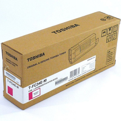 Toshiba T-FC34E-M (6A000001533), originálny toner, purpurový, 11500 strán