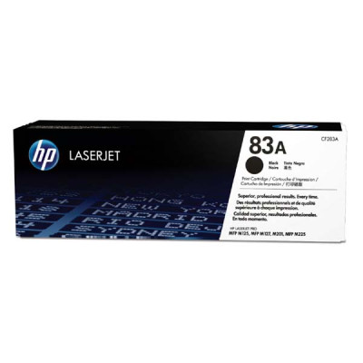 HP CF283A (83A), originálny toner, čierny