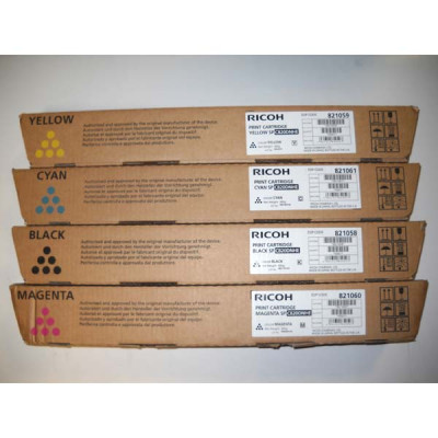 Ricoh 820119 (821061), originálny toner, azúrový, 15000 strán