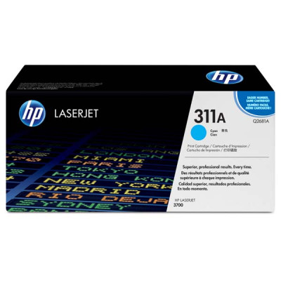 HP Q2681A (311A), originálny toner, azúrový