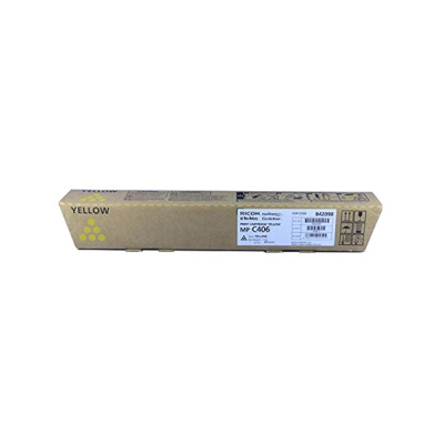 Ricoh 842098, originálny toner, žltý, 6000 strán