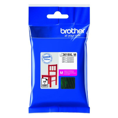 Brother LC-3619XLM, originálny atrament, purpurový, XL