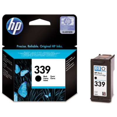 HP C8767EE (339), originálny atrament, čierny, 21 ml