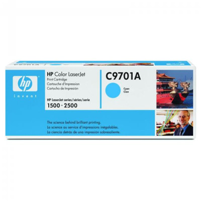 HP C9701A (121A), originálny toner, azúrový