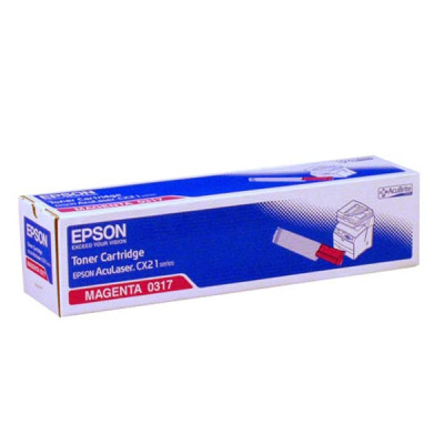 Epson C13S050317, originálny toner, purpurový