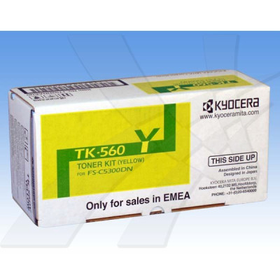 Kyocera TK-560Y (1T02HNAEU0), originálny toner, žltý