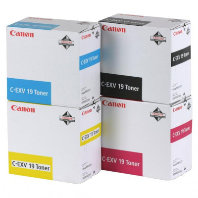 Canon C-EXV19Y (0400B002), originálny toner, žltý