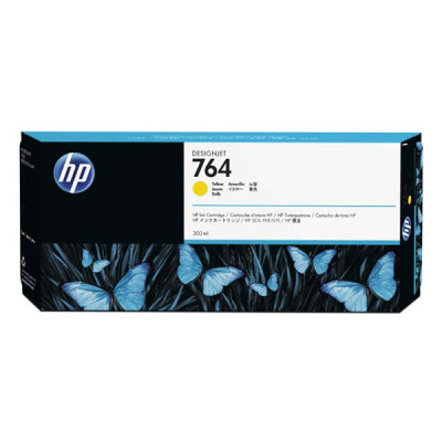 HP C1Q15A (764), originálny atrament, žltý, 300 ml