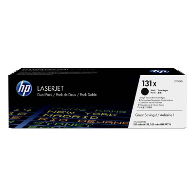 HP CF210XD (131X), originálny toner, čierny, 2-pack