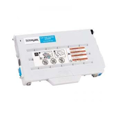 Lexmark 15W0900, originálny toner, azúrový