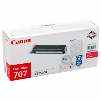 Canon CRG-707M (9422A004), originálny toner, purpurový