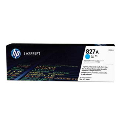 HP CF301A (827A), originálny toner, azúrový