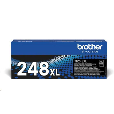 Brother TN-248XLBk, originálny toner, čierny, 3000 strán, XL