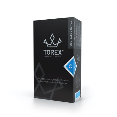 Sharp MX-31GTCA, TOREX® toner, azúrový