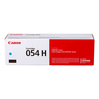 Canon 054HC (3027C002), originálny toner, azúrový, 2300 strán