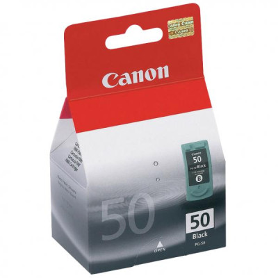 Canon PG-50Bk (0616B001), originálny atrament, čierny, 22 ml