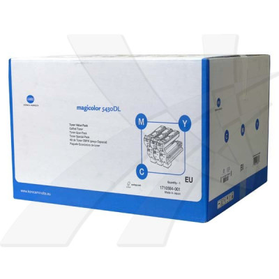 Konica Minolta 1710-5940-01 (9960A1710594001), originálny toner, CMY, 3-pack