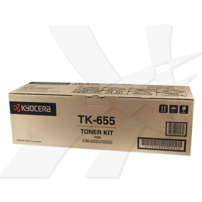 Kyocera TK-655K, originálny toner, čierny