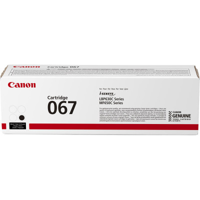 Canon 067Bk (5102C002), originálny toner, čierny, 1350 strán