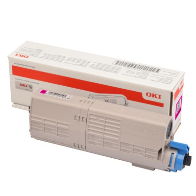 Oki C532 (46490606), originálny toner, purpurový, 6000 strán