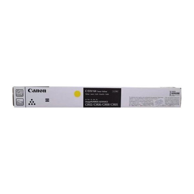 Canon C-EXV64Y (5756C002), originálny toner, žltý, 25500 strán