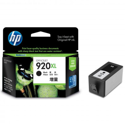 HP CD975AE (920XL), originálny atrament, čierny, 32 ml