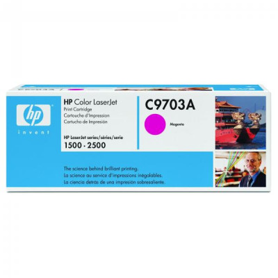 HP C9703A (121A), originálny toner, purpurový