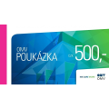 Poukaz OMV v hodnotě 500 Kč