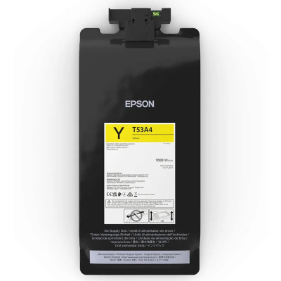 Epson T53A4 (C13T53A400), originálny atrament, žltý, 1600 ml