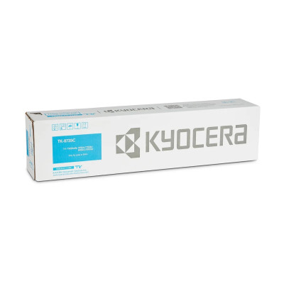 Kyocera TK-8735C (1T02XNCNL0), originálny toner, azúrový, 40000 strán