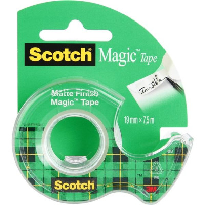 Lepiaca páska Scotch Magic so zásobníkom, 19 mm x 7,5 m