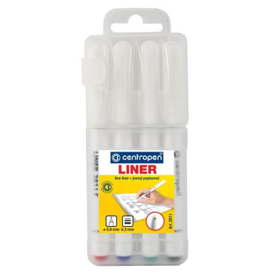 Liner Centropen 2811 - 0,3 mm, sada 4 farieb