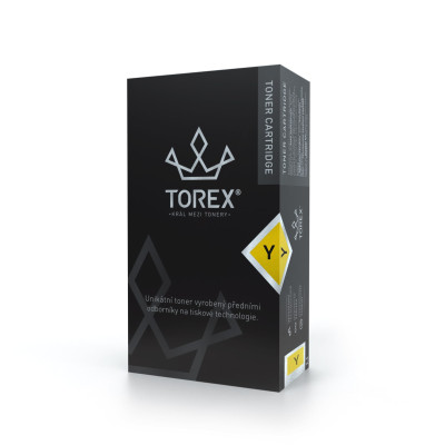 Utax 4472610016, TOREX® toner, žltý, 5000 strán