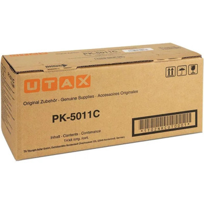 Utax PK-5011C (1T02NRCUT0), originálny toner, azúrový, 5000 strán