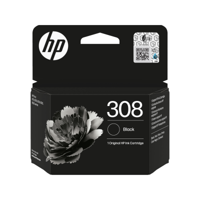 HP 7FP21UE (308), originálny atrament, čierny, 160 strán