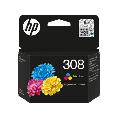 HP 7FP20UE (308), originálny atrament, farebný, 120 strán