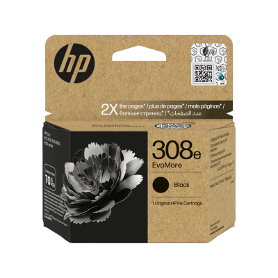 HP 7FP22UE (308), originálny atrament, čierny, 320 strán