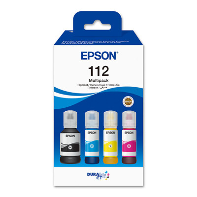 Epson T06C6 (C13T06C64A, 112), originálny atrament, CMYK, 7500/6000 strán, 4-pack