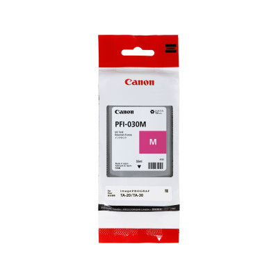 Canon PFI-030M (3491C001), originálny atrament, purpurový, 55 ml