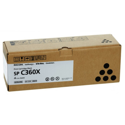 Ricoh 408250, originálny toner, čierny