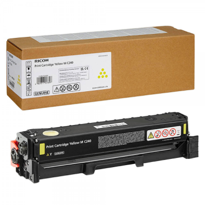 Ricoh 408454, originálny toner, žltý