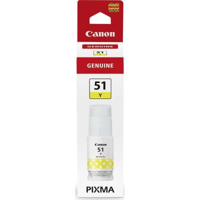 Canon GI-51Y (4548C001), originálny atrament, žltý, 70 ml