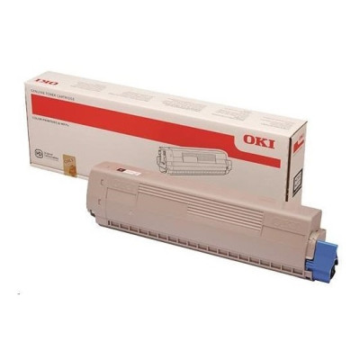 Oki MC873 (45862815), originálny toner, purpurový, 10000 strán