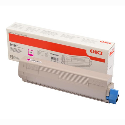 Oki C833 (46443102), originálny toner, purpurový