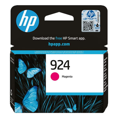 HP 4K0U4NE (924), originálny atrament, purpurový, 400 strán