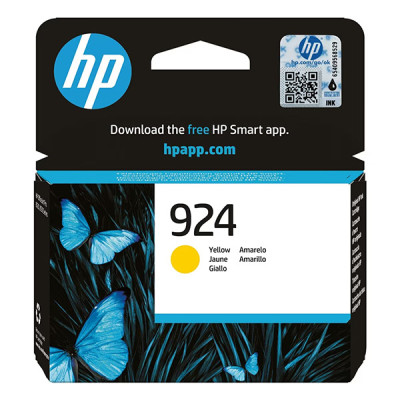 HP 4K0U5NE (924), originálny atrament, žltý, 400 strán