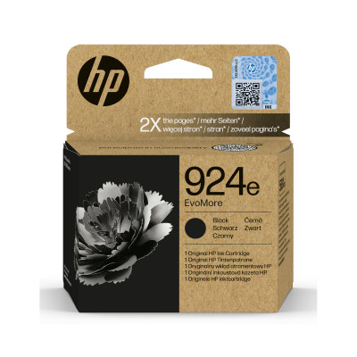 HP 4K0V0NE (924e), originálny atrament, čierny, 1000 strán