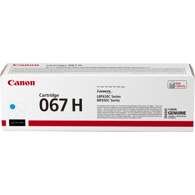 Canon 067HC (5105C002), originálny toner, azúrový, 2350 strán